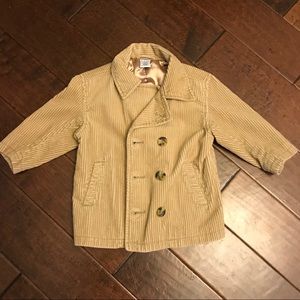 Gymboree corduroy pea coat 18-24 mos